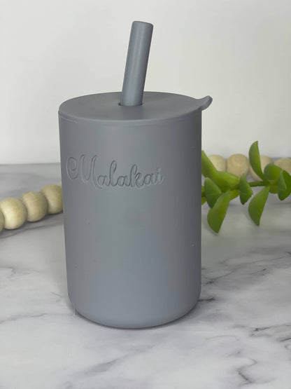 Personalized Silicone Sippy Cup